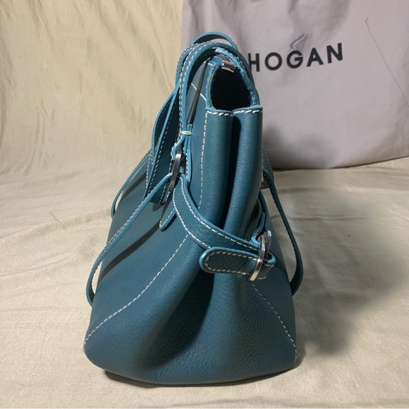 Hogan leather handbag tote made in Italy🇮🇹 - Picture 2 of 12